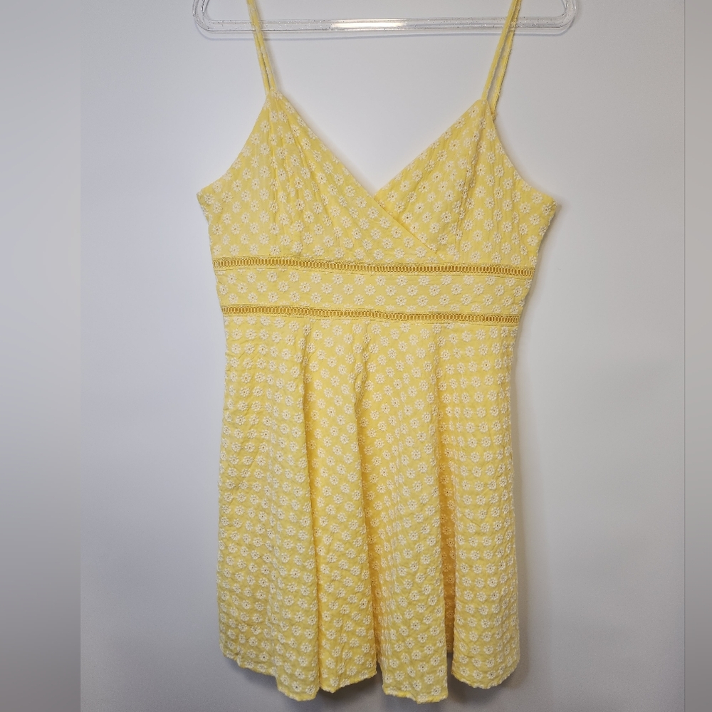Trixxi Yellow Floral Dress